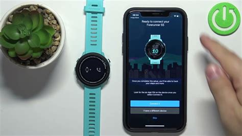 how do i connect garmin watch to iphone